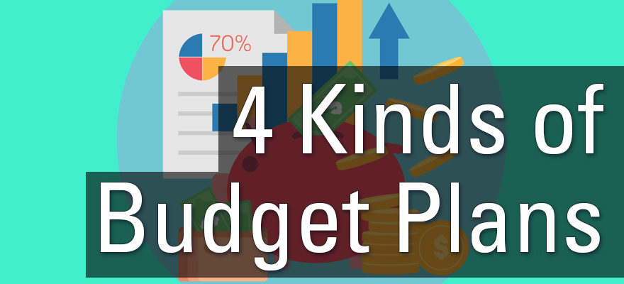 4 kinds of budget plans